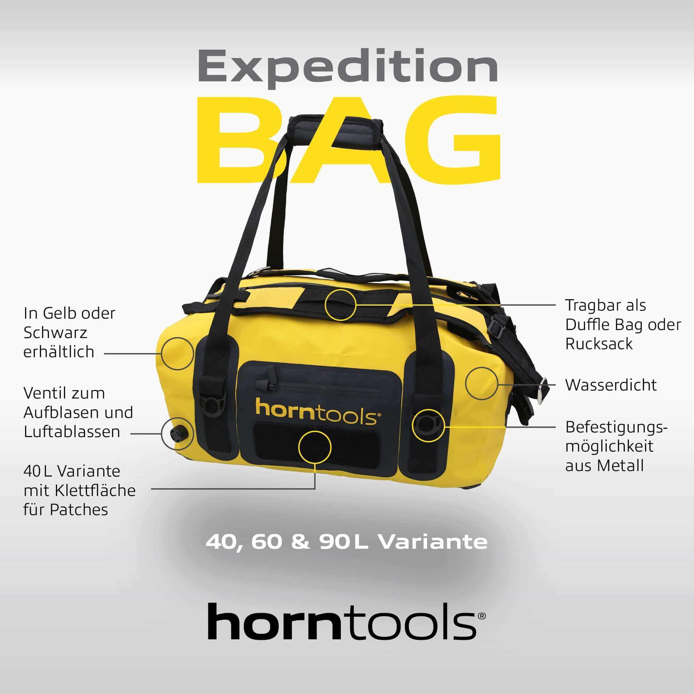 Expedition bag waterproof bag